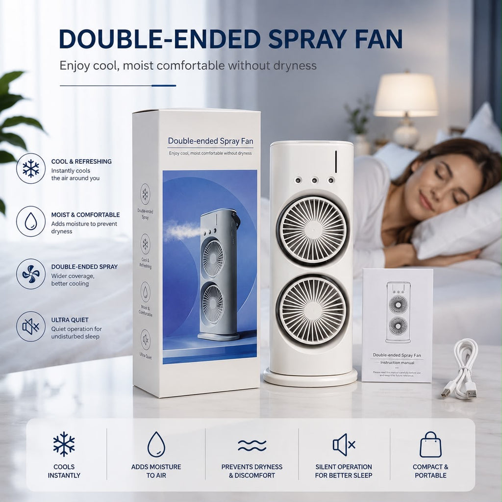 Double Ended Spray Fan